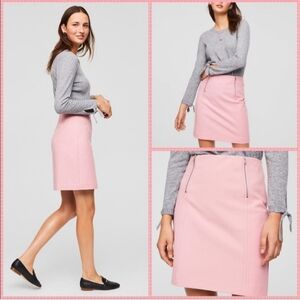 LOFT Pink Mini Skirt